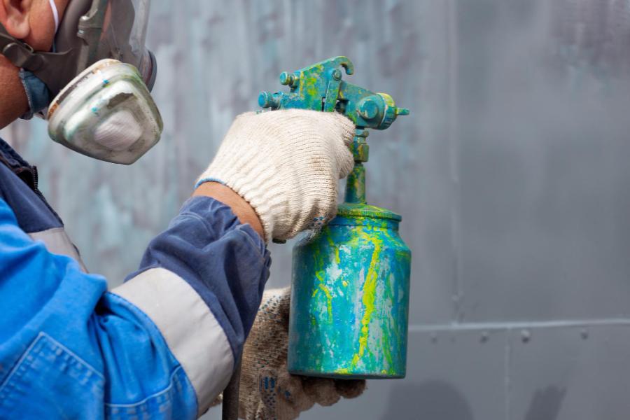 Intumescent Spraying